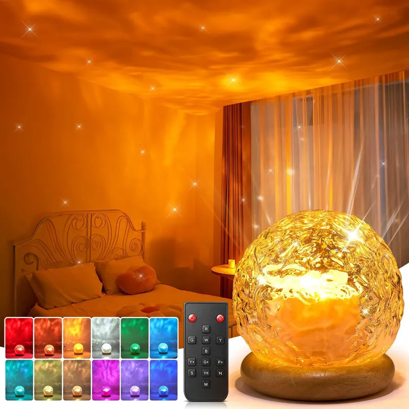 PIKOY Crystal Ball Galaxy Lamp