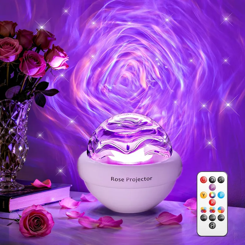 PIKOY Rose Projection Lamp