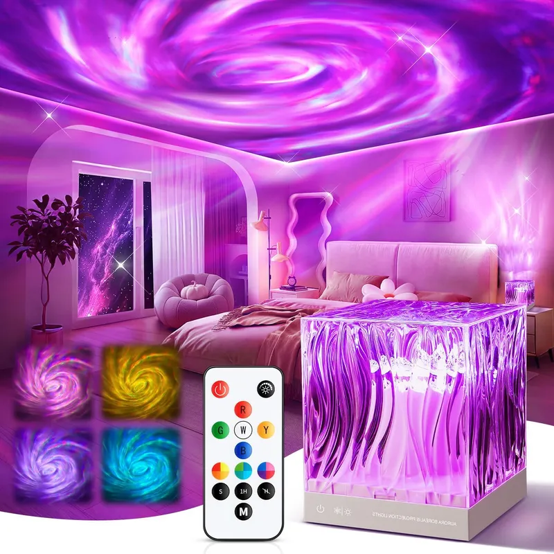 PIKOY Spiral Galaxy Cube Light